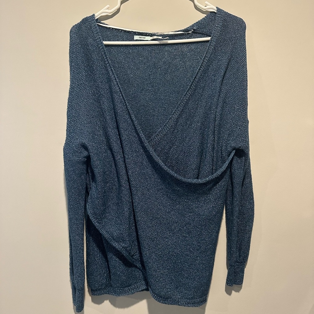 UO blue sweater